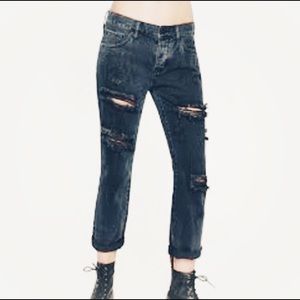 Idol Black Boyfriend Jeans by PacSun Sz 23,26